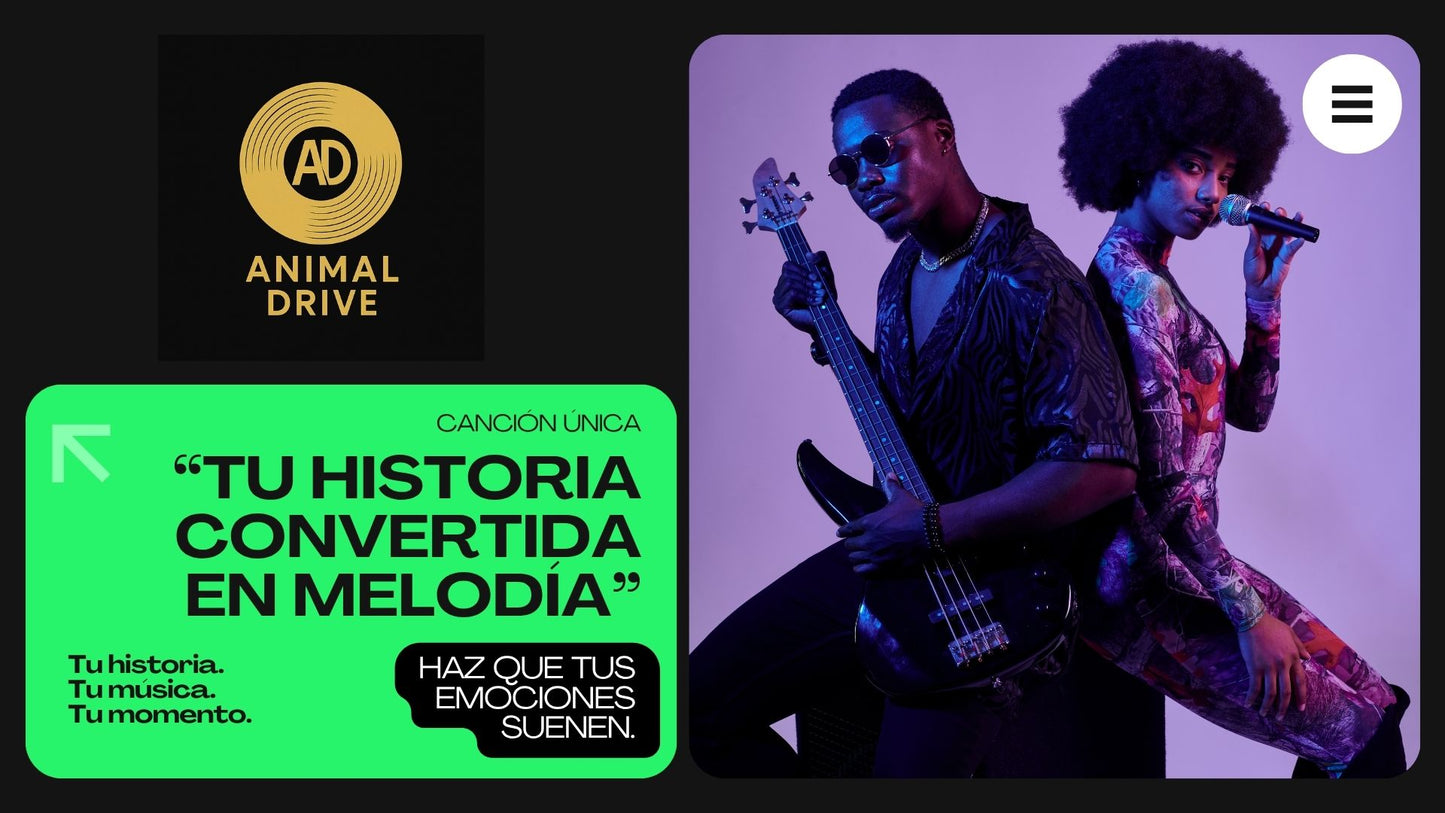 Canción Única – “Tu historia convertida en melodía” 🎵